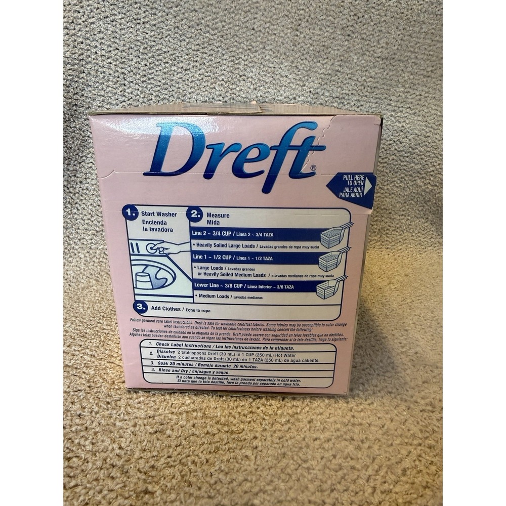 DREFT Laundry Detergent POWDER Baby 67 OZ 40 Loads Discontinued - Picture 4 of 5